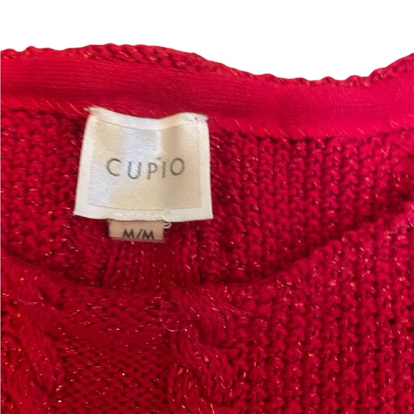 Women's Red Sweater - Picture 8 of 9